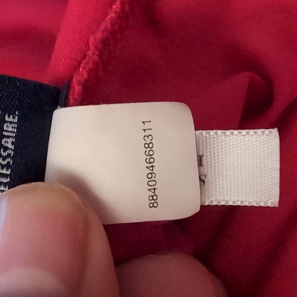 Chaps| Red Mermaid Midi Skirt Polyester Blend - Picture 12 of 13